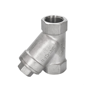 FTR series Y-type T-type filter protect valve and equipment stainless steel 304 316 Mueller Strainer